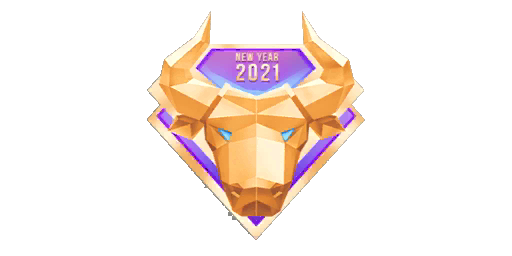 Sticker "Golden Ox"