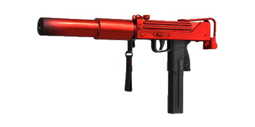 MAC10 "Ruby Shadow"