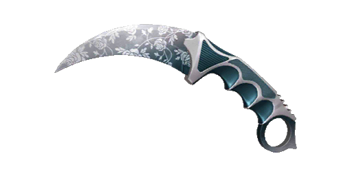 Karambit "White Rose"