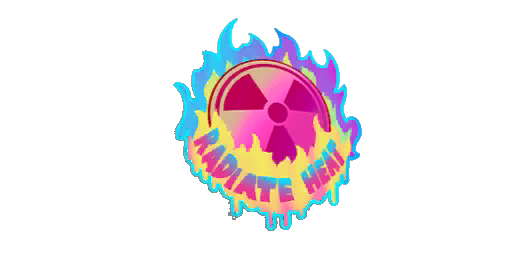 Sticker "Radiate Heat"